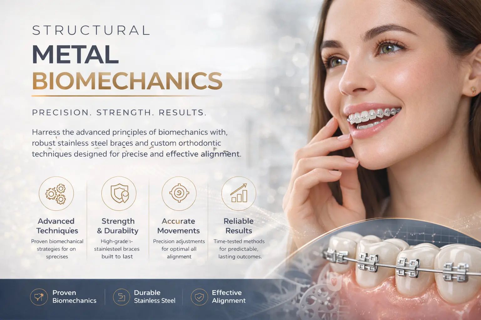 Traditional Metal Braces
